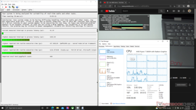 Le MSI Alpha 15 a une latence DPC un peu plus élevée