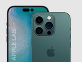 rendu du concept de l'iPhone 14 Pro. (Source : Apple Lab)