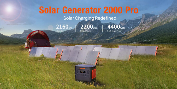 Créez votre propre centrale solaire personnelle avec le générateur solaire 2000 Pro de Jackery. (Source : Jackery)