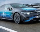 Un prototype EQB avec une autonomie de 750 miles grâce à une batterie à l'état solide. (Source : Mercedes-Benz)