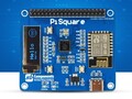 Le PiSquare est un moyen abordable d'utiliser les HATs sans fil. (Source de l'image : SB Components)