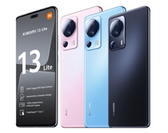 Le Xiaomi 13 Lite arrive en trois couleurs mais n&#039;est pas une réplique exacte du CIVI 2. (Image source : Xiaomi)