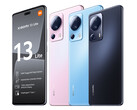 Le Xiaomi 13 Lite arrive en trois couleurs mais n'est pas une réplique exacte du CIVI 2. (Image source : Xiaomi)