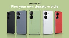 Le Zenfone 10 sera disponible en plusieurs couleurs. (Source de l'image : ASUS)