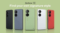 Le Zenfone 10 sera disponible en plusieurs couleurs. (Source de l&#039;image : ASUS)