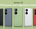 Le Zenfone 10 sera disponible en plusieurs couleurs. (Source de l'image : ASUS)