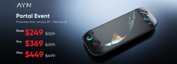 AYN a réduit le prix de l'Odin 2 Portal pour une durée limitée. (Source de l'image : AYN)