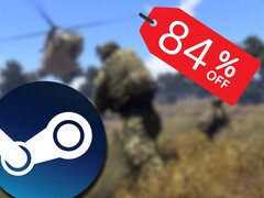 Arma 3 est en promotion à 84 % sur Steam jusqu&#039;au 5 mars et coûte moins de 5 $ (Source : Steam)