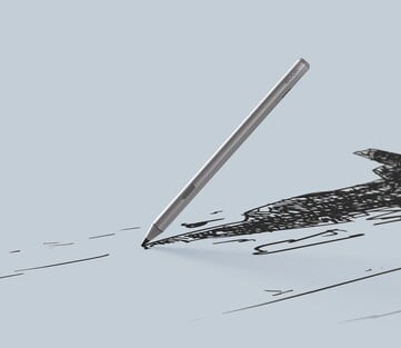 Le stylet Boox InkSense est doté d'un bouton latéral, d'une batterie rechargeable intégrée et de pointes remplaçables. (Source de l'image : Boox)