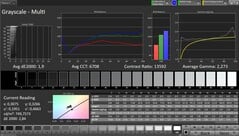 Échelles de gris CalMAN