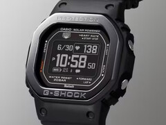 La montre intelligente Casio G-Shock G-SQUAD DW-H5600 utilise l'algorithme Polar. (Source de l'image : Casio)