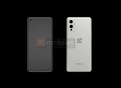 C'est à cela que pourrait ressembler le OnePlus 9, selon 91Mobiles. (Source de l'image : 91Mobiles)