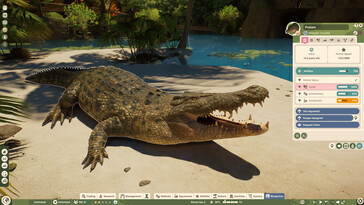 Sur l’image : une capture d’écran de gameplay de Planet Zoo 2.
