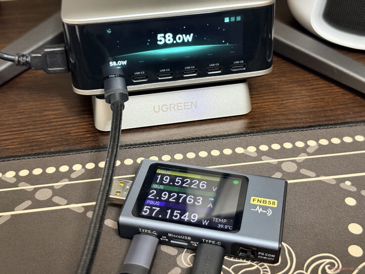 Test de précision de mesure de la puissance de sortie