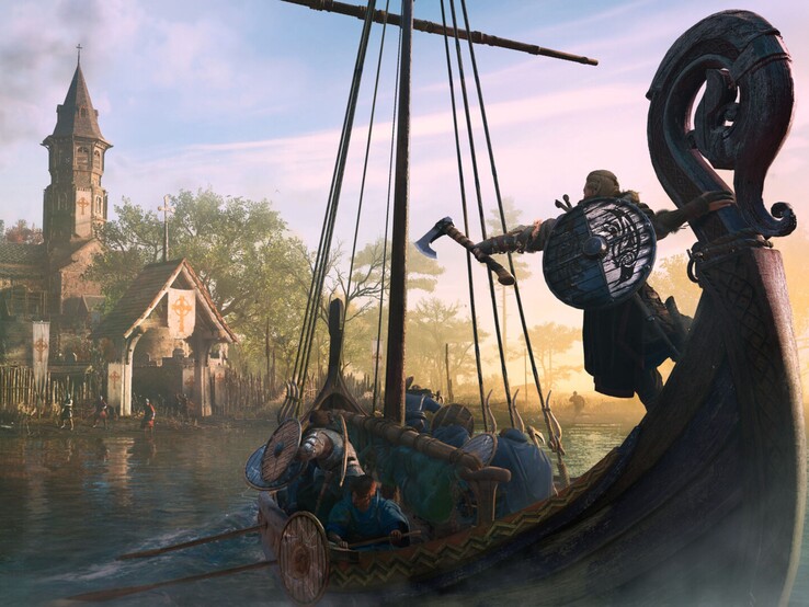 Assassin's Creed Valhalla : Dans ce RPG d'action, les joueurs découvrent l'ère des Vikings au 9ème siècle. (Source : Steam)