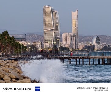 Vivo X300 Pro 200 mm sans télé-convertisseur.