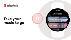 YouTube Music peut désormais être installé sur les smartwatches Wear OS 2 avec un peu d&#039;astuce. (Image source : Google)