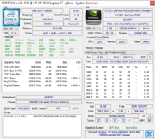 HP Envy 17t - HWiNFO64.