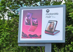 Motorola fait déjà de la publicité pour le Razr 40 Ultra à Sofia. (Source de l&#039;image : @nixanbal)