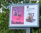 Motorola fait déjà de la publicité pour le Razr 40 Ultra à Sofia. (Source de l'image : @nixanbal)