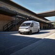 Le nouveau Ford Transit City : Ce tout nouveau fourgon électrique est conçu pour séduire les services de livraison et de messagerie, ainsi que les artisans et les prestataires de services.
