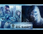 Le plus récent des jeux à prix réduit est "La Terre du Milieu : Shadow of War", sorti en octobre 2017. (Source : Steam)