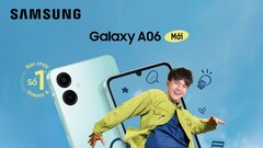 Le Galaxy A06. (Source de l'image : Samsung)