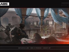 Dessin conceptuel officiel de Battlefield 6 par Battlefield Labs. (Source de l'image : EA)