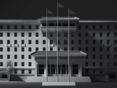 Illustration : rendu 3D du bâtiment de l'Académie des sciences de Chine (Source : CAS)