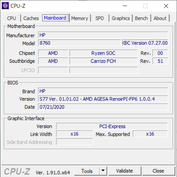 CPU-Z - Carte mère