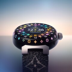 Le Tambour Horizon Light Up est le successeur du Tambour Horizon, qui a été lancé en 2019. (Image source : Louis Vuitton) 