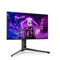 L&#039;AGON PRO AG274QZM dispose d&#039;un rétroéclairage par mini LED, d&#039;un taux de rafraîchissement de 240 Hz et d&#039;une résolution de 2,5K. (Image source : AOC)