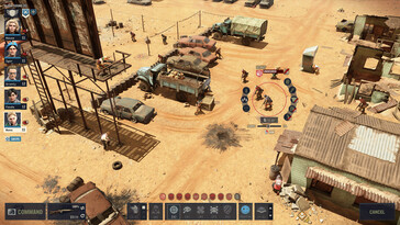 Illustration : une capture d'écran du jeu Jagged Alliance 3.
