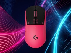 Vue de dessus de la souris de jeu Logitech G Pro X3 Superstrike