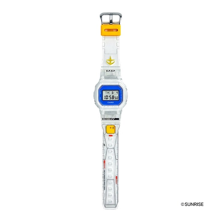 Casio G-Shock x Mobile Suit Gundam DW-5600 affiché