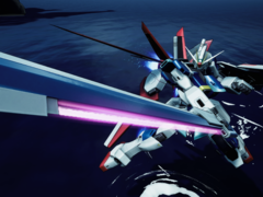 Voici une capture d&#039;écran de Mobile Suit Gundam Seed Battle Destiny Remastered. (Source de l&#039;image : Steam)