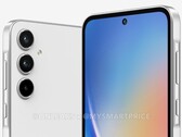Après le Galaxy A15, le Galaxy A35 présente apparemment un renflement sur le cadre. (Source de l'image : @OnLeaks / MySmartPrice)