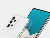 Le Galaxy A53 partage son apparence avec le Galaxy A52s. (Image source : @OnLeaks &amp; Digit)