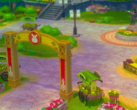Dans Story of Seasons : Grand Bazar, les joueurs doivent restaurer la prospérité de Zephyr Town en cultivant, en élevant des animaux, en fabriquant des produits et en les vendant. Sur la photo, un extrait de la bande-annonce du jeu. (Source de l'image : Marvelous Europe/YouTube)
