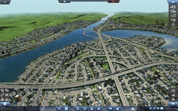 Sur la photo : une capture d'écran du jeu Transport Fever.