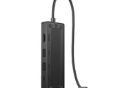 Le HP USB-C Travel Hub G3 ne pèse que 63,5 g et mesure 116 x 42 x 14 mm. (Source de l'image : HP)