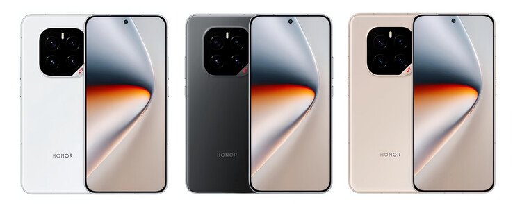 Un aperçu du Honor GT Pro dans ses trois couleurs de lancement. (Source de l'image : via Digital Chat Station)