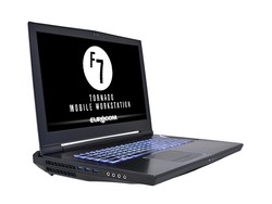 En test : l'Eurocom Tornado F7W. Modèle de test fourni par Eurocom.