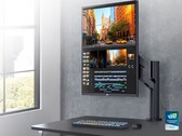 Le nouveau moniteur DualUp. (Source : LG)