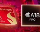 Snapdragon 8 Elite vs A18 Pro vs Dimensity 9400 : Apple en tête pour l'efficacité, Qualcomm en tête pour les performances multicœurs. (Source de l'image : Qualcomm, Apple)