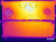 Test de résistance aux températures de surface (arrière sans béquille)