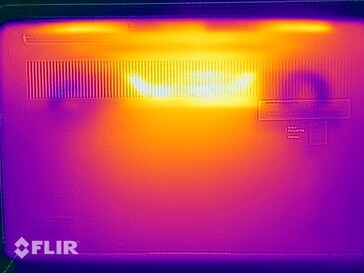 Test de résistance aux températures de surface (côté inférieur)