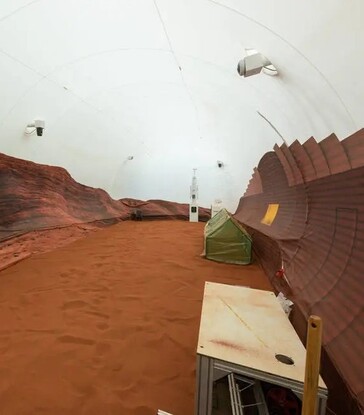 CHAPEA est un habitat de 1 700 pieds carrés créé pour ressembler à la surface de Mars. (Source : NASA)