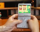 L'Anbernic RG SP exécutant un jeu GBA.