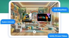 Le navigateur web gratuit AngelQ pour les appareils Apple aide à protéger les enfants des dangers en ligne. (Source de l&#039;image : AngelQ)